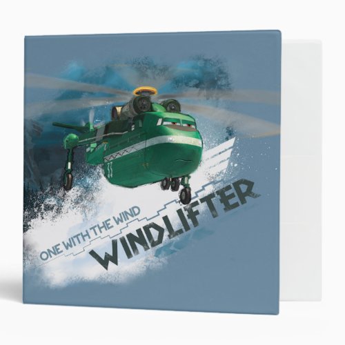 One With The Wind Graphic 3 Ring Binder