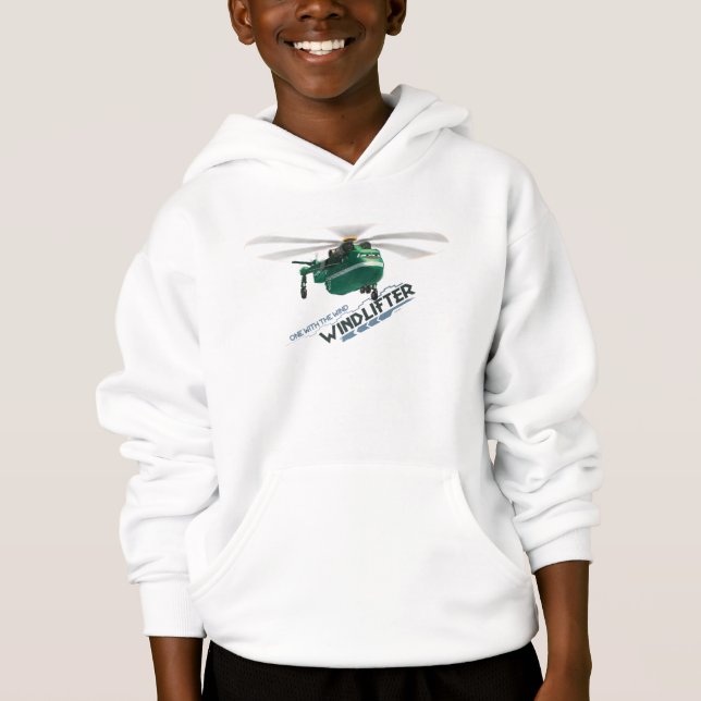 One With The Wind Graphic Hoodie (Front)