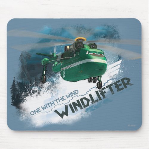 One With The Wind Graphic Mouse Pad