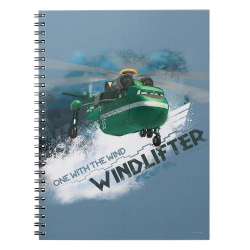 One With The Wind Graphic Notebook