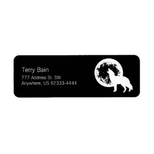 One Wolf Moon Label
