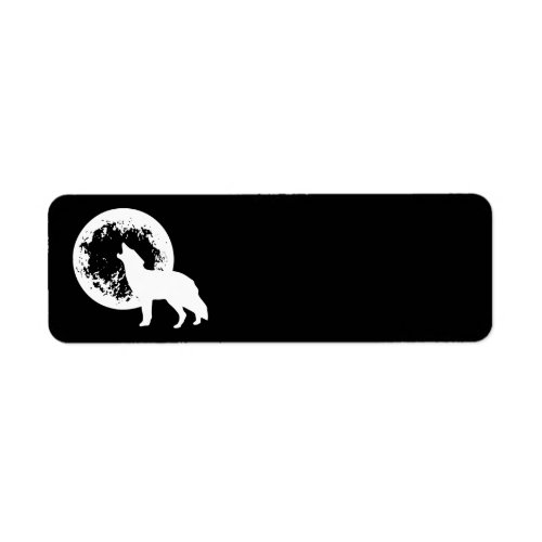 One Wolf Moon Label