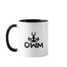 One Word Mantra Meditation Mug