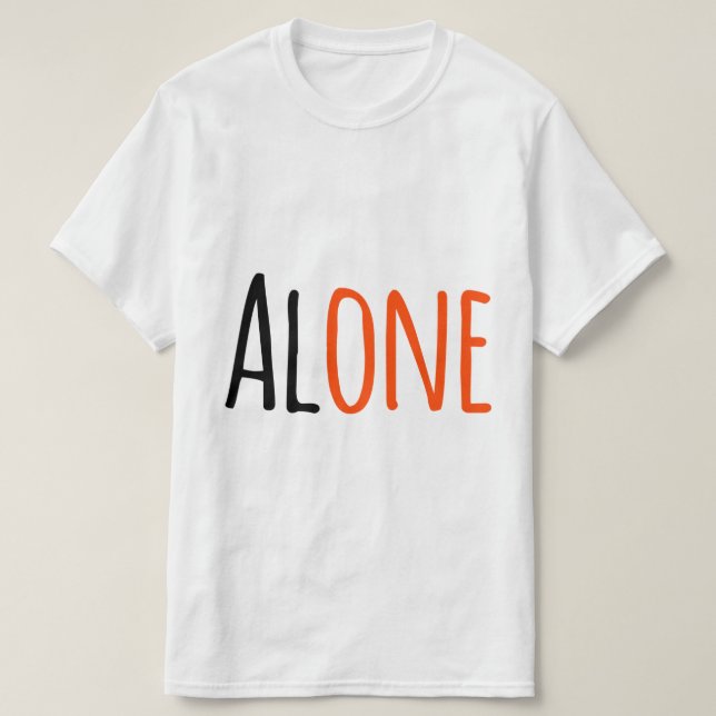 One word quote  T-Shirt (Design Front)