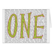ONE WORLD (Front Horizontal)