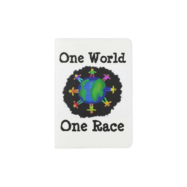 One World, One Race Passport Holder (Front)