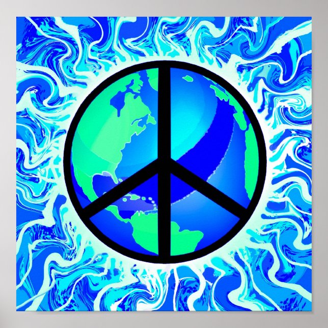 One World Peace Sign (Front)