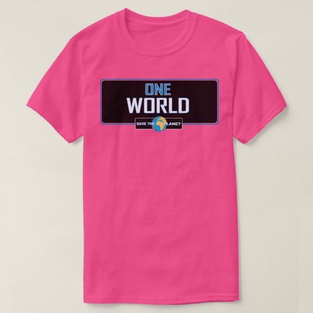 One World T-Shirt (Design Front)
