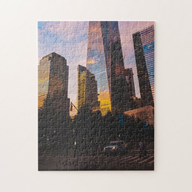 One World Tower Landmark 1 World Trade Centre Jigsaw Puzzle (Vertical)