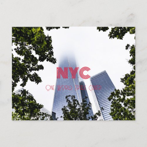 One World Trade Center New York Postcard
