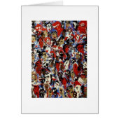 "One World Vibration"-Blank Card-Global Unity (Front)