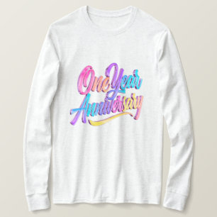 One Year Anniversary Long Sleeves Top