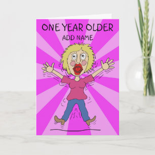One Year Older Card