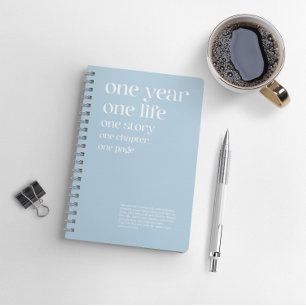 One year One page 2025 Planner