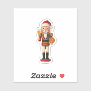 One Years Sober Nutcracker Holiday Celebration Sticker