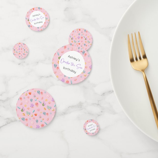 Oneder The Sea Birthday Confetti (Group)