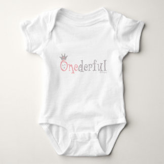 ONEderful BABY (pink) Baby Bodysuit