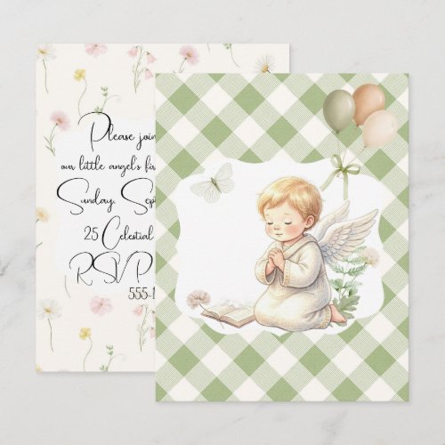 Onederful Blessing Birthday Party Digital Download Invitation