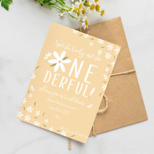 Onederful First Birthday Invitation
