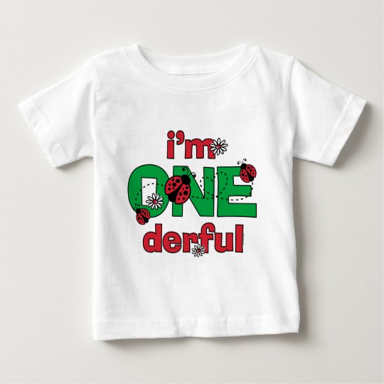 ladybug 1st birthday shirt