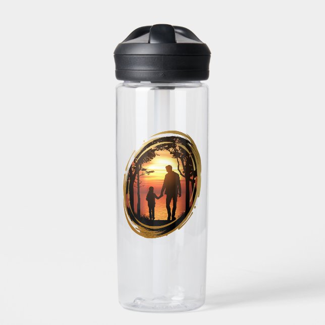 Onederful Parents' Day | Father's day - 20oz Water Bottle (Front)