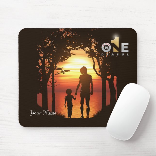 Onederful Parents' Day | Mother's day -  Mouse Pad (With Mouse)