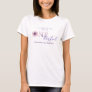 Onederful Purple Watercolor Wildflower Birthday  T-Shirt