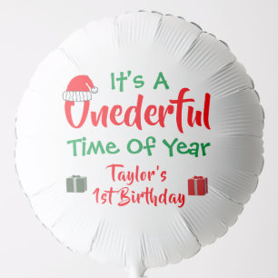 Onederful Year 1st Birthday Balloon