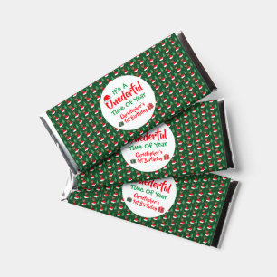 Onederful Year 1st Birthday Hershey Bar Favors