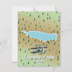 Oneida Lake New York map