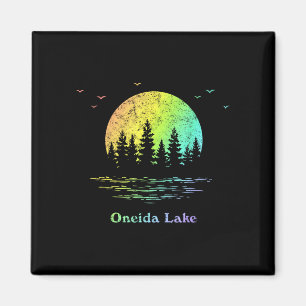 Oneida lake outdoor adventure family vacation magnet