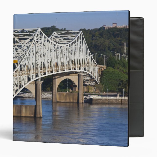 O'Neil Bridge on Tennessee River, Florence, Binder (Front/Inside)