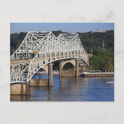 ONeil Bridge on Tennessee River Florence Postcard