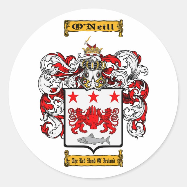 O'neill Classic Round Sticker (Front)