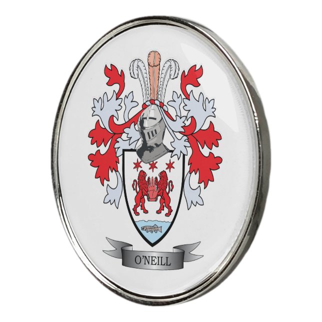 O'Neill Coat of Arms Golf Ball Marker (3/4)