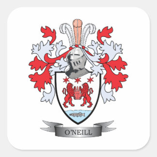 O'Neill Coat of Arms Square Sticker