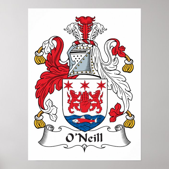 O'Neill Family Crest Poster