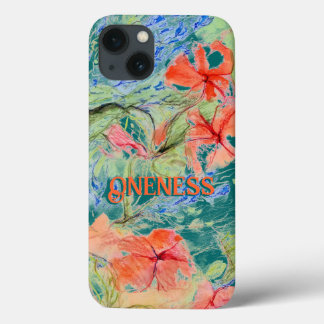 Oneness Balsam and Lobelia flowers iPhone 13 Case