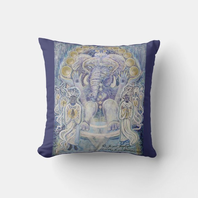 Oneness Pillow with Artwork on Front & Back (Front)