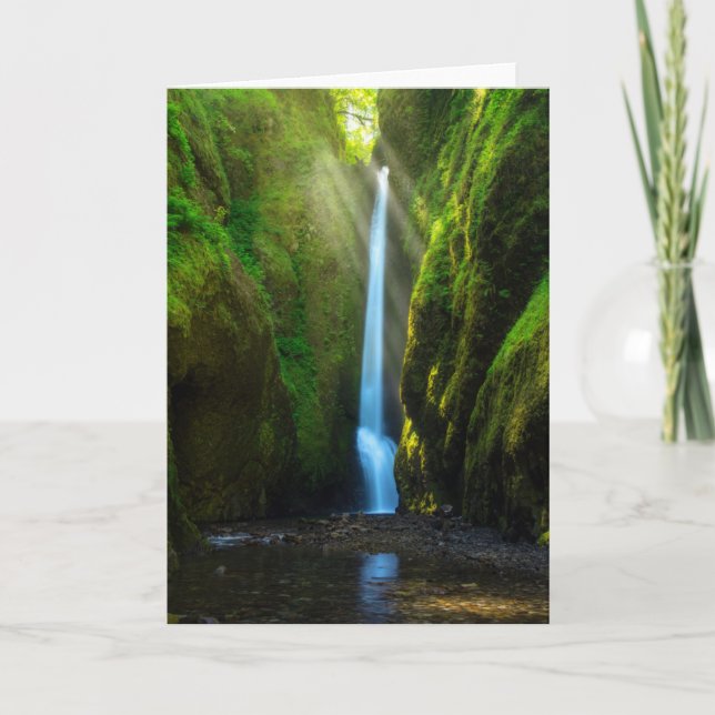 Oneonta Falls Card (Front)