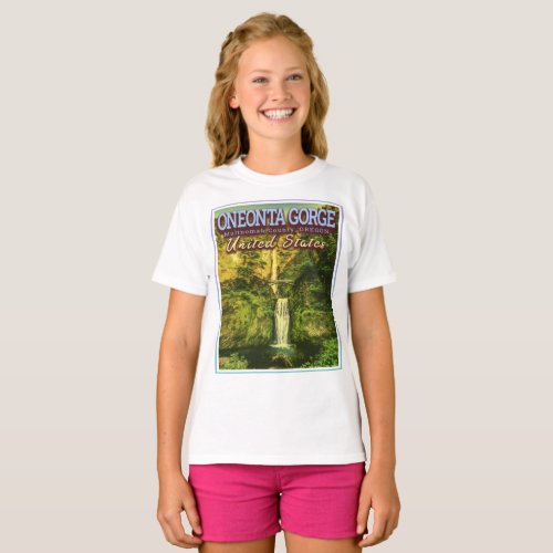 ONEONTA GORGE _ OREGON UNITED STATES T_Shirt