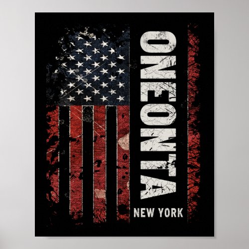 Oneonta New York Poster