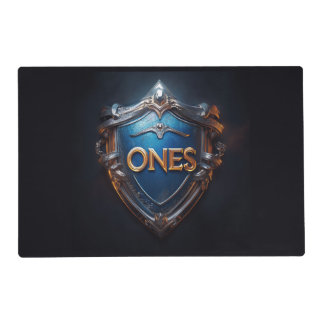ONEs badge Placemat