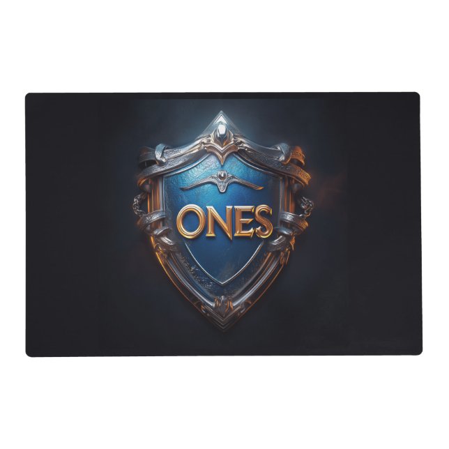 ONEs badge Placemat (Front)