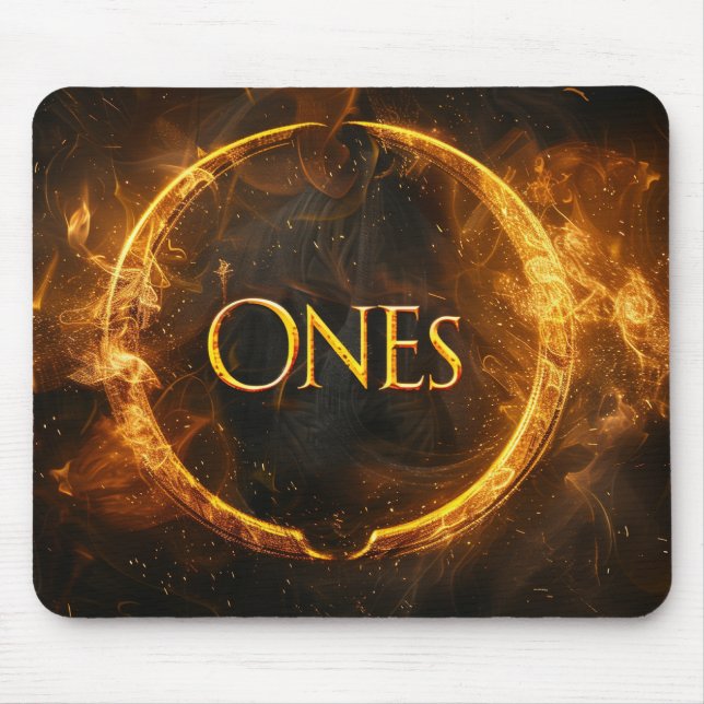 ONEs Ring Mouse Pad (Front)