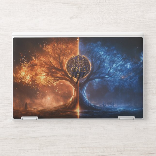 ONEs Tree HP Laptop Skin (Front)
