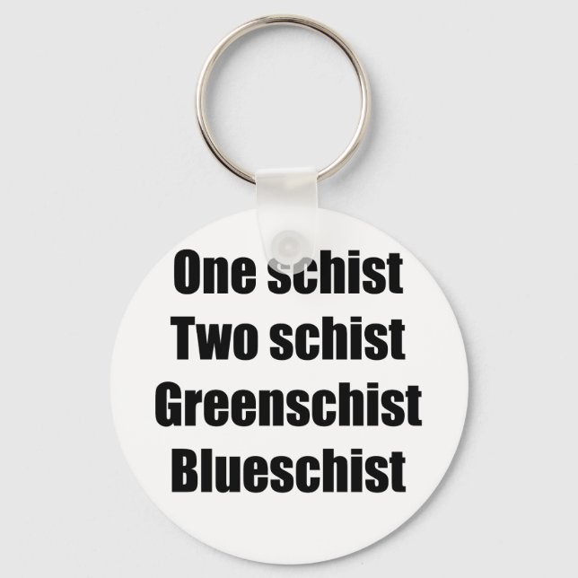 oneschistblack keychain (Front)