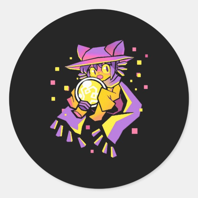 Oneshot Niko Funny Pack Of Niko Oneshot Dm Me Fo  Classic Round Sticker (Front)