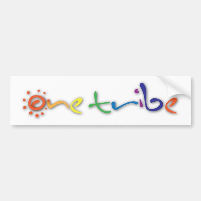 onetribe bumper stickers (Front)