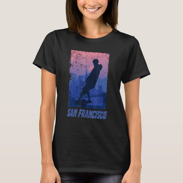 Onewheel Eskate San Francisco California Onewheel  T-Shirt (Front)